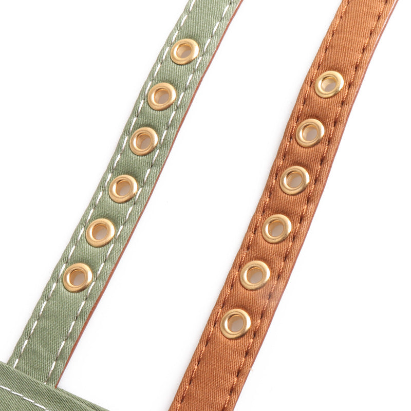 Happy Birthday PU Leather Pet Dog Cat Collar Saliva Bib Scarf