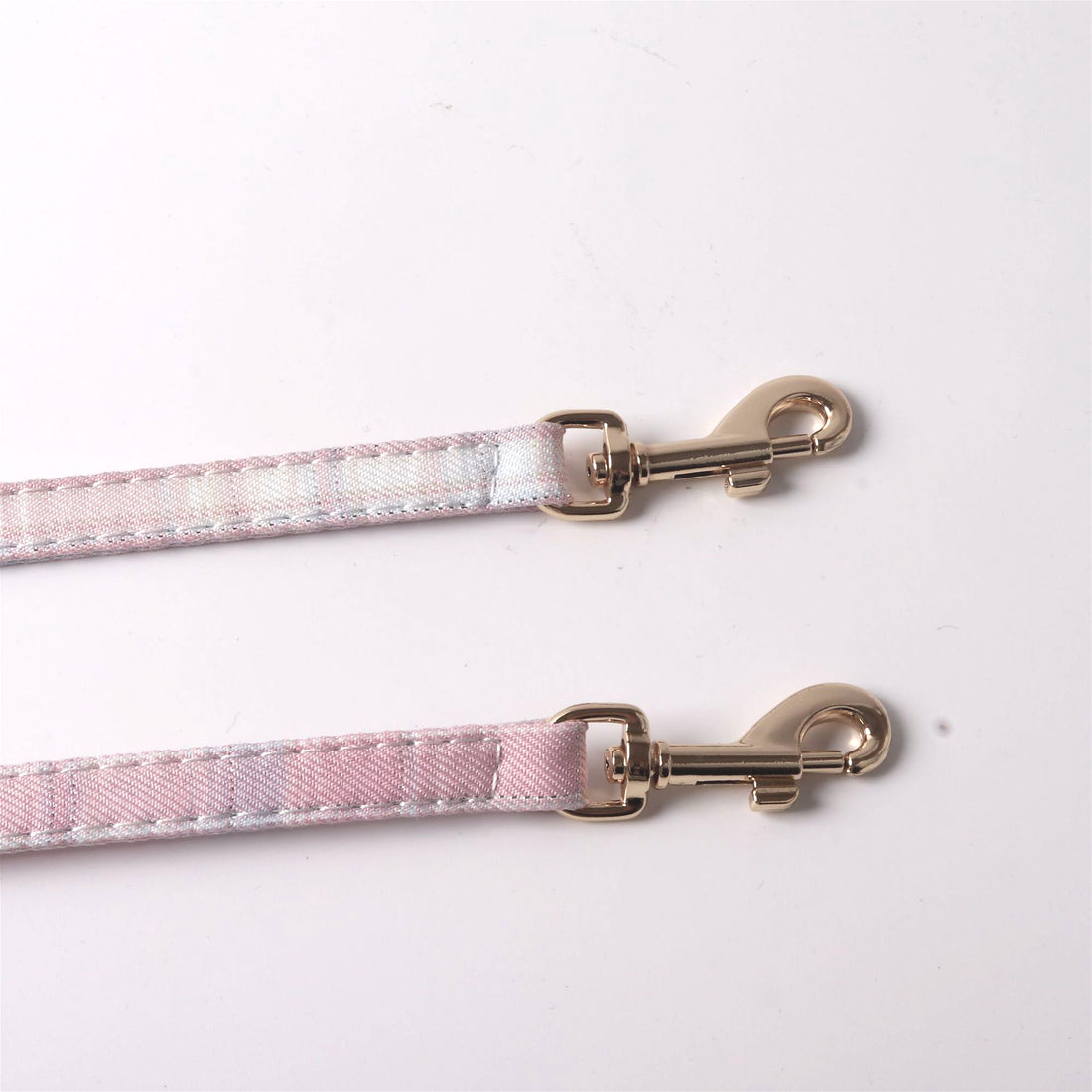 Breathable Mesh Plaid Fabric Pet Dog No Choking Harness Leash Set
