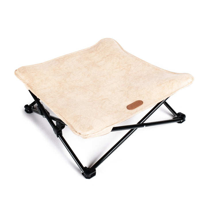 Foldable Waterproof Leather Outdoor Camping Pet Mattress Pet Bed