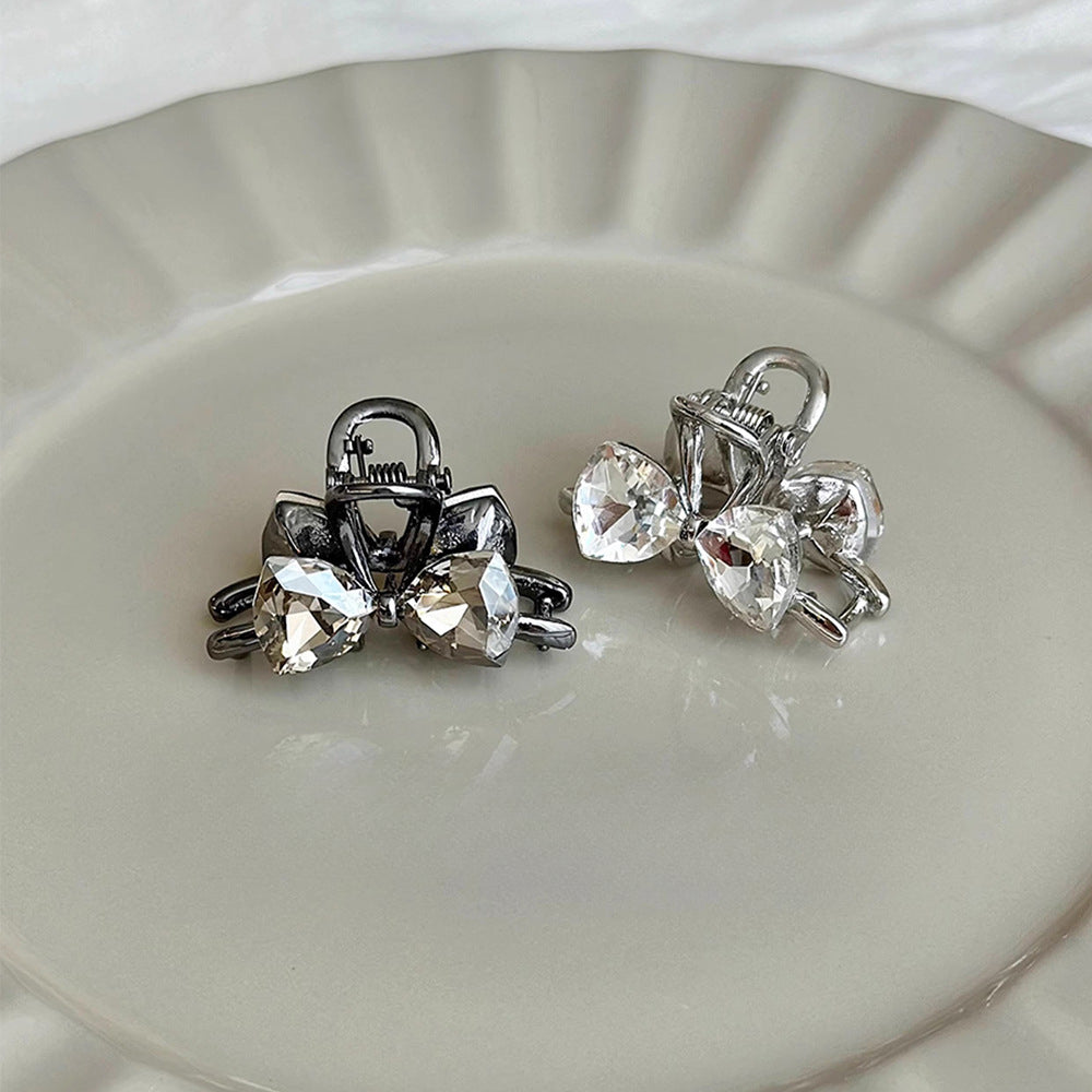 Delicate Rhinestone Bow Bangs Clip New Hair Claw Hair Accessories Wholesale