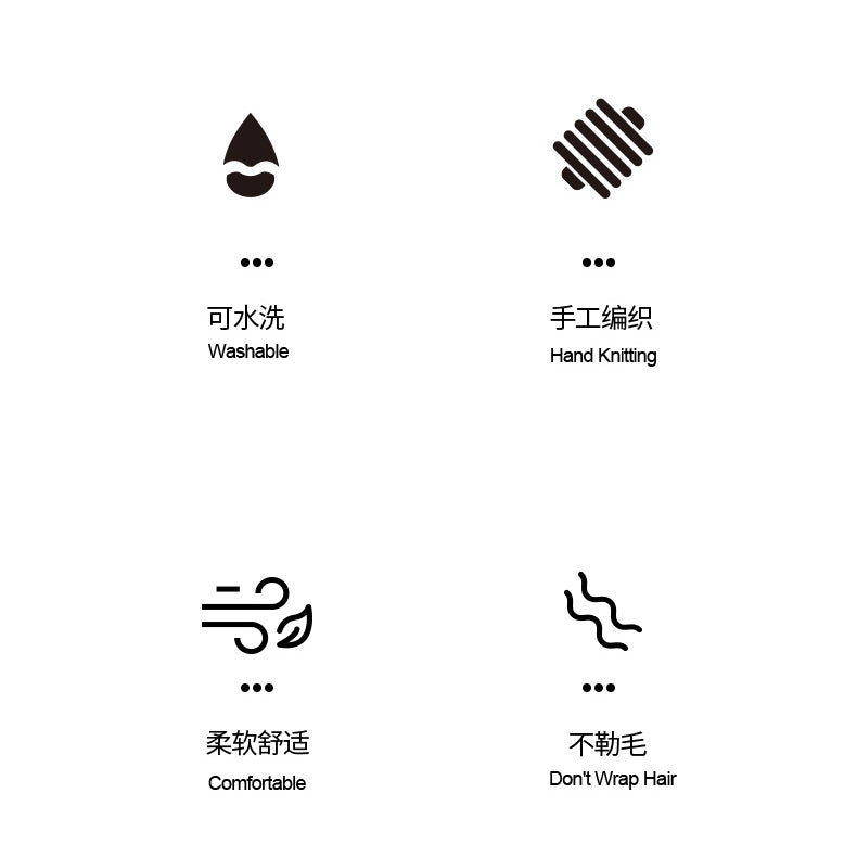 Woven Cotton Rope Close-fitting Short Anti-Pull Leash Collar Set