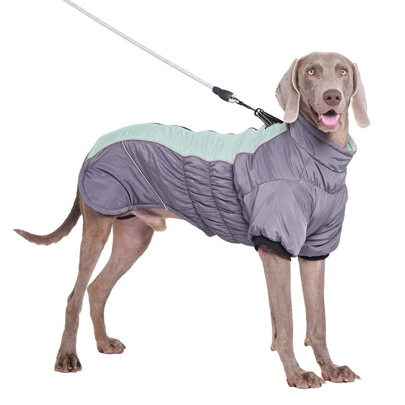 Warm Waterproof Reflective Cotton Jacket Pet Clothing Apparel