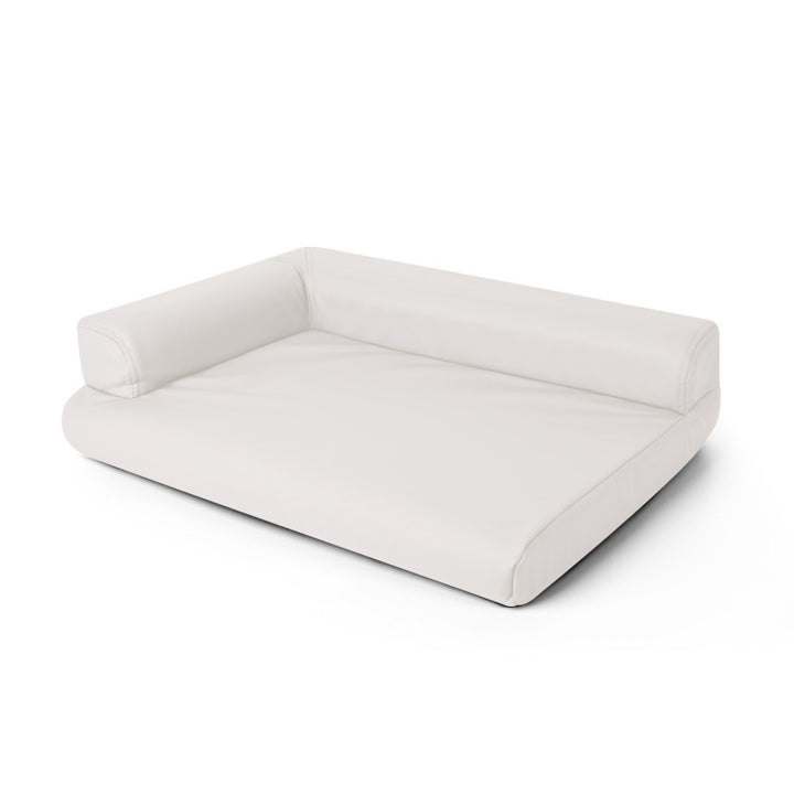 Lint-free Soft Waterproof ECO PU Leather Pet Sofa Luxury Dog Bed