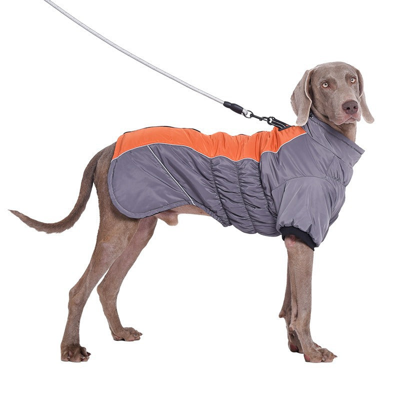 Warm Waterproof Reflective Cotton Jacket Pet Clothing Apparel