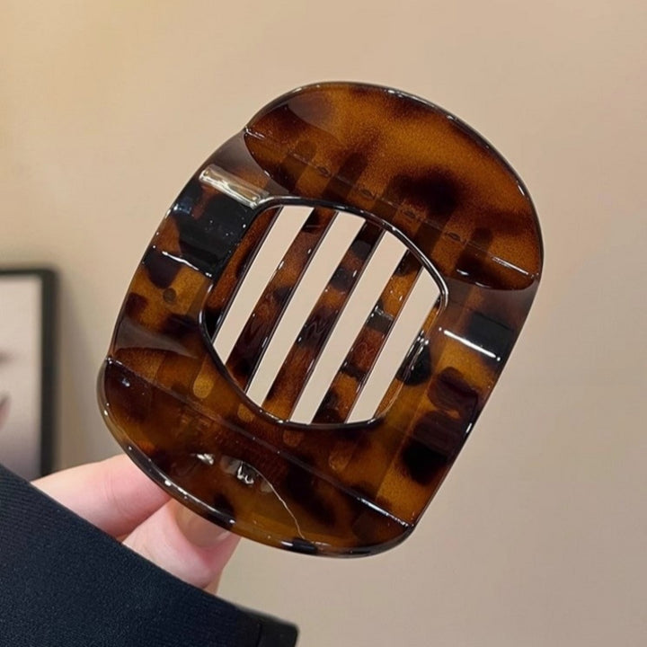 Turning Oval Resin Large Duckbill Hair Clip New Hair Accessories Wholesale
