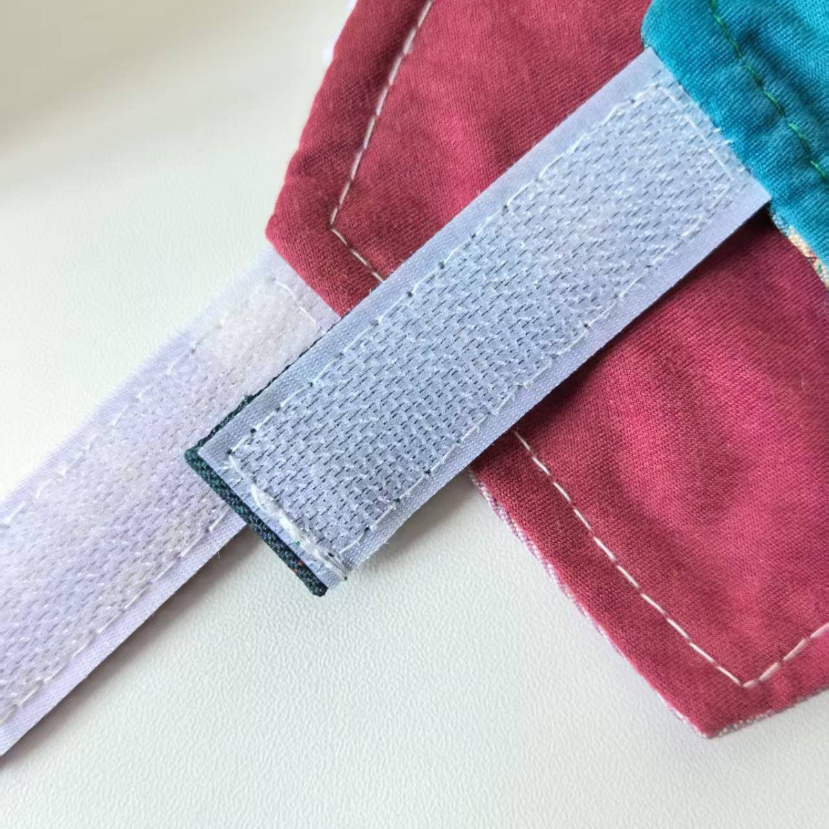 Classic Plaid Fabric Fake Collar Pet Dog Cat Saliva Bib Collar