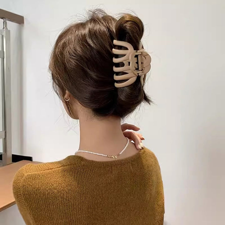 Acrylic Large Grab Clip Updo Maillard Hair Claw Hair Accessories Wholesale