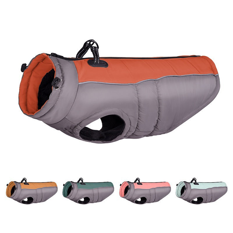 Warm Waterproof Reflective Cotton Jacket Pet Clothing Apparel