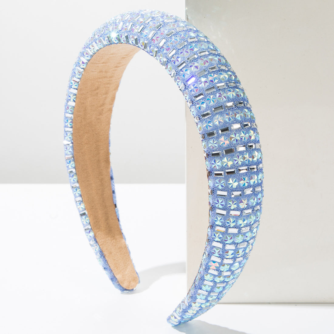 Sparkling Rhinestone Glass Diamond Baroque Headband Hair Accessories Wholesale
