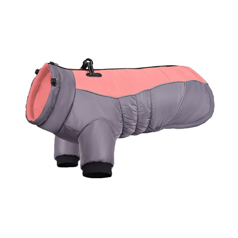 Warm Waterproof Reflective Cotton Jacket Pet Clothing Apparel