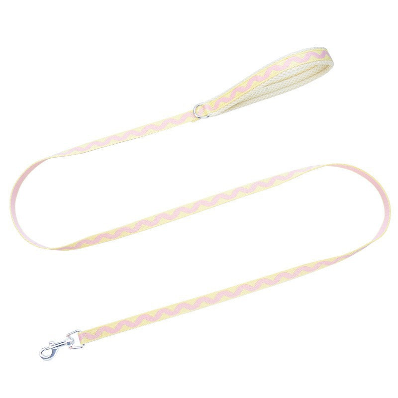 Breathable Mesh Leather Shock Absorption Vest Pet Dog Harness