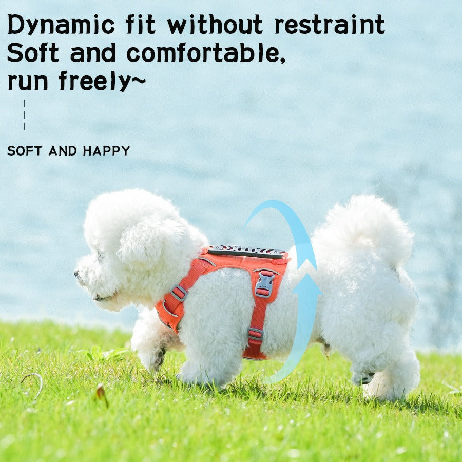 Close Control Handle Reflective Rushing-out-proof Pet Harness