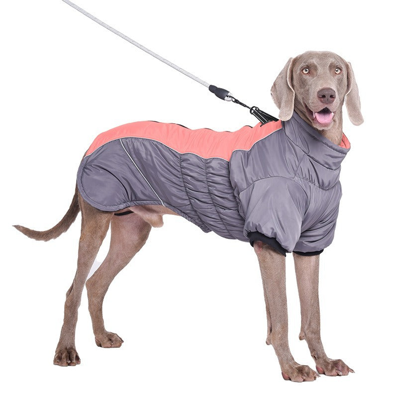 Warm Waterproof Reflective Cotton Jacket Pet Clothing Apparel