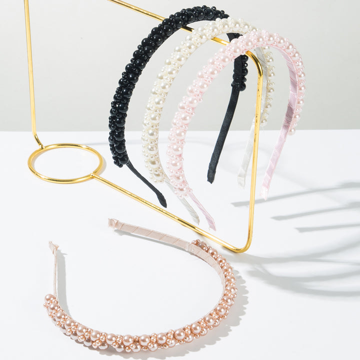 Hand Wrapped Pearl Lady Exquisite Headband Hair Accessories Wholesale