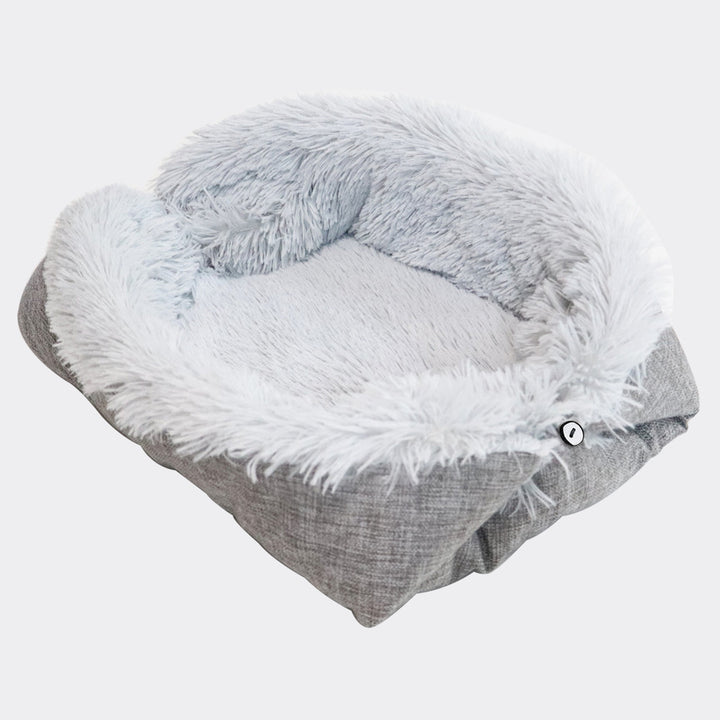 Warm Soft Long Plush Comfortable Cat Bed Double Side Pet Pad
