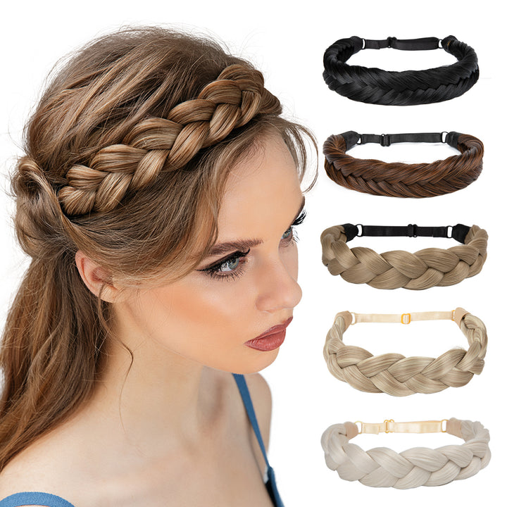 Fishbone Three Strand Braids Hair Braid Headband Hair Extensions Wholesale