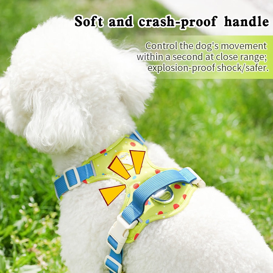 Back Straps Reflective Vest Adjustable Anti-Choke Pet Dog Harness