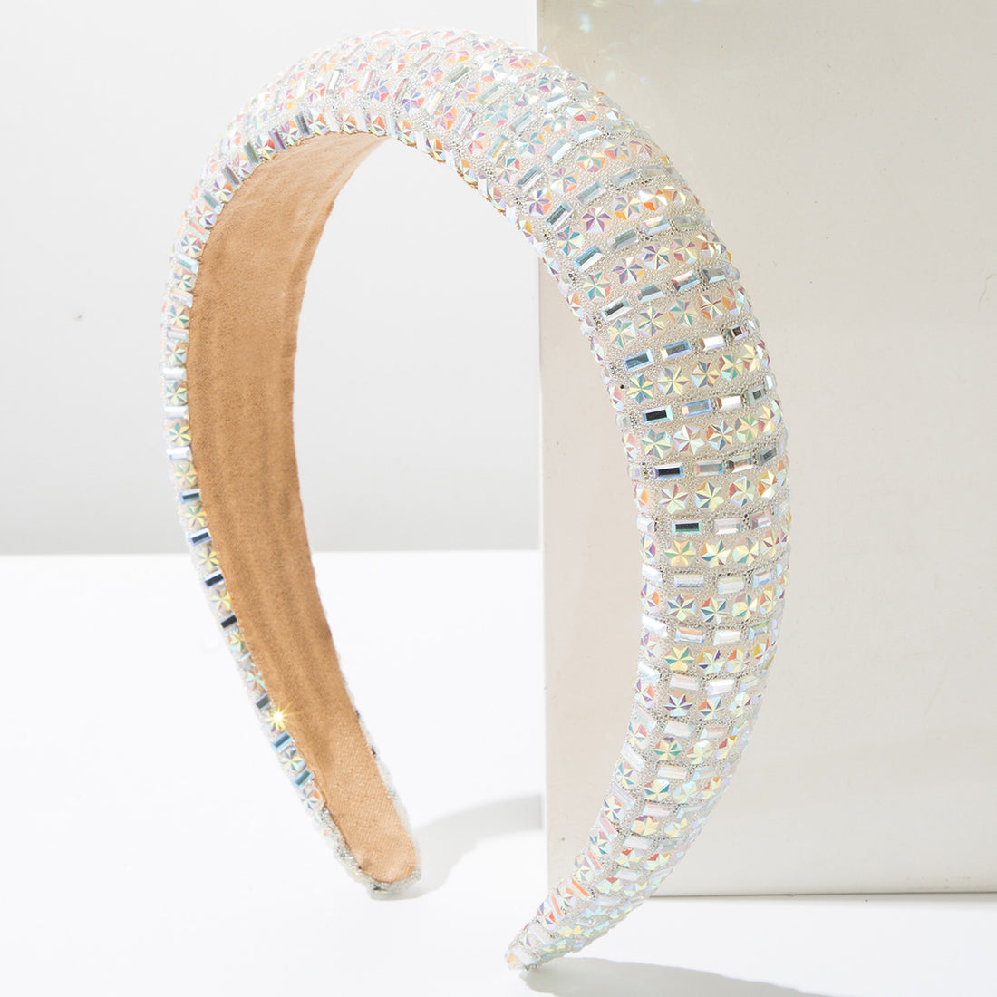 Sparkling Rhinestone Glass Diamond Baroque Headband Hair Accessories Wholesale