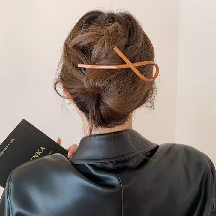 Creative Strip Acrylic Spring Clip Hair Clip Hair Accessories Wholesale
