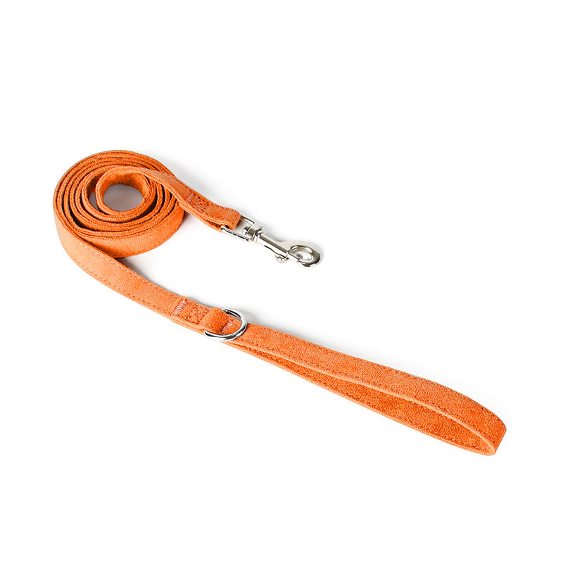 Light Comfort Dazzle Fabric Anti-Choke Pet Harness Leash Set