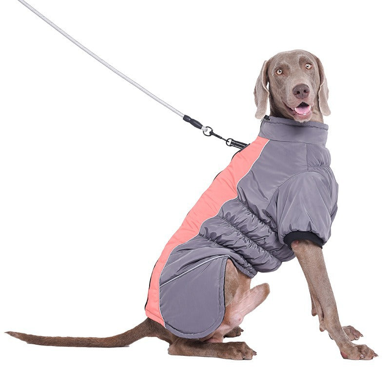 Warm Waterproof Reflective Cotton Jacket Pet Clothing Apparel