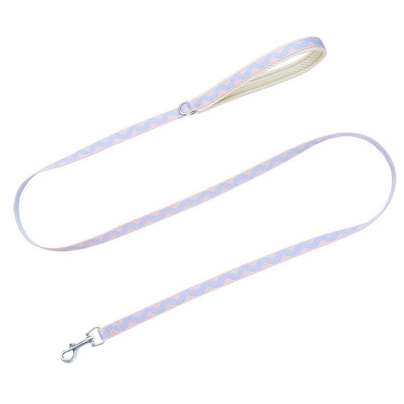 Breathable Mesh Leather Shock Absorption Vest Pet Dog Harness