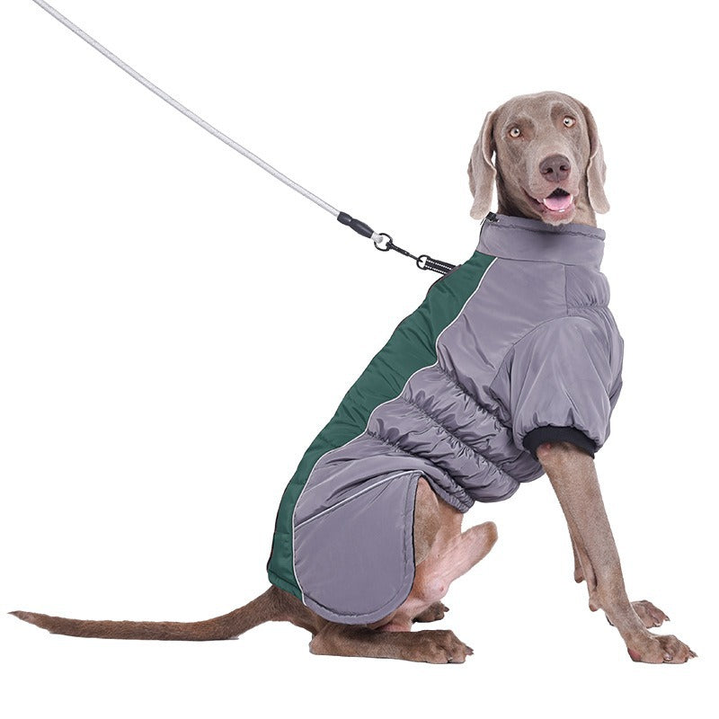 Warm Waterproof Reflective Cotton Jacket Pet Clothing Apparel