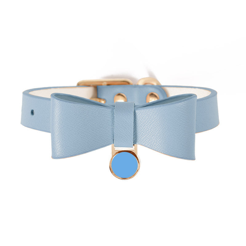 Waterproof Soft Leather Comfortable Fit Pet Cat Harness Leash Set
