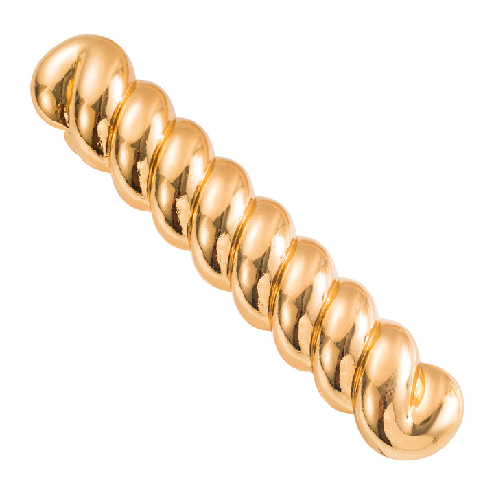 Thread and Beads Glossy Alloy Spring Hair Clip Hair Accessories Wholesale