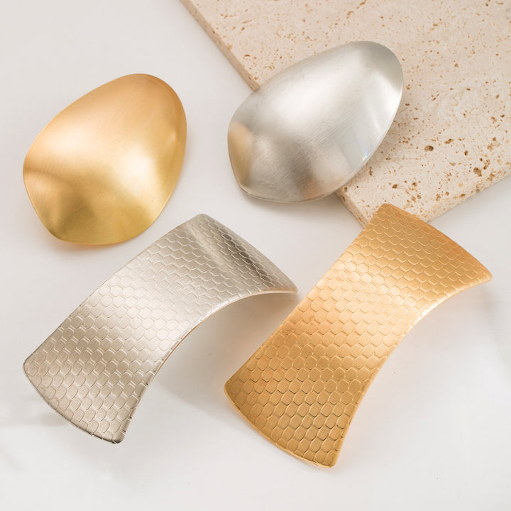 Egg and Arc Shape Spring Ponytail Hair Clip Hair Accessories Wholesale