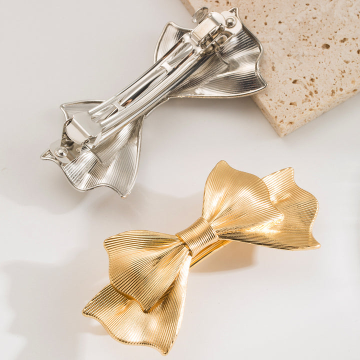 Bow Strip Beads Spring Ponytail Hair Clip Hair Accessories Wholesale