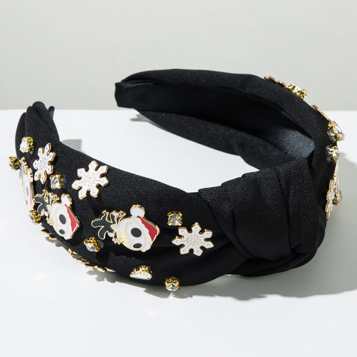 Pumpkin Ghost Skull Snowflake Halloween Headband Hair Accessories Wholesale