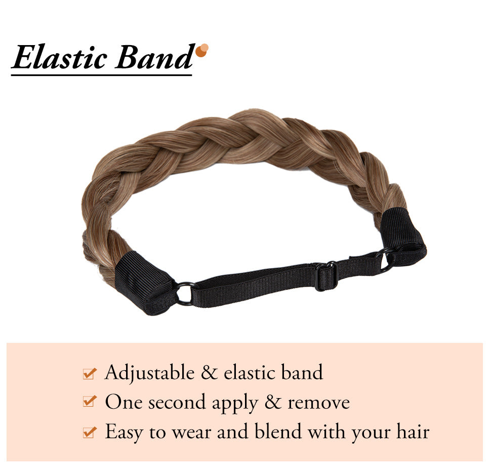 Fishbone Three Strand Braids Hair Braid Headband Hair Extensions Wholesale