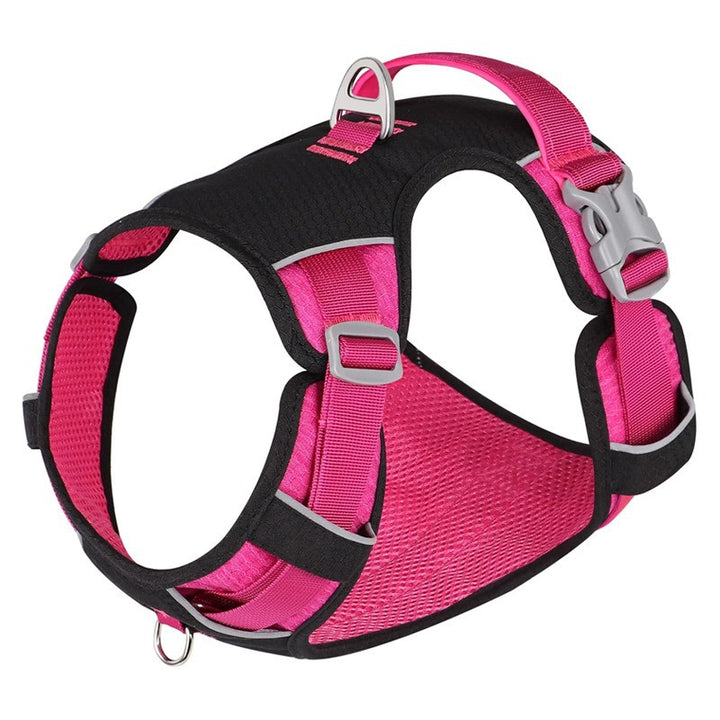Breathable Two Color Reflective Vest Adjustable Pet Dog Harness