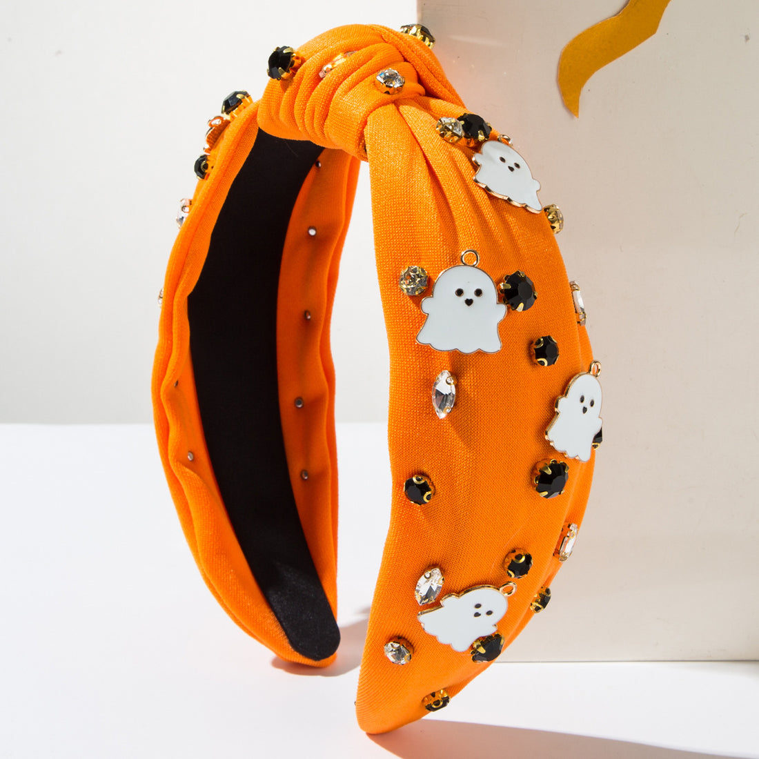 White Ghost Ornaments Halloween Fabric Headband Hair Accessories Wholesale