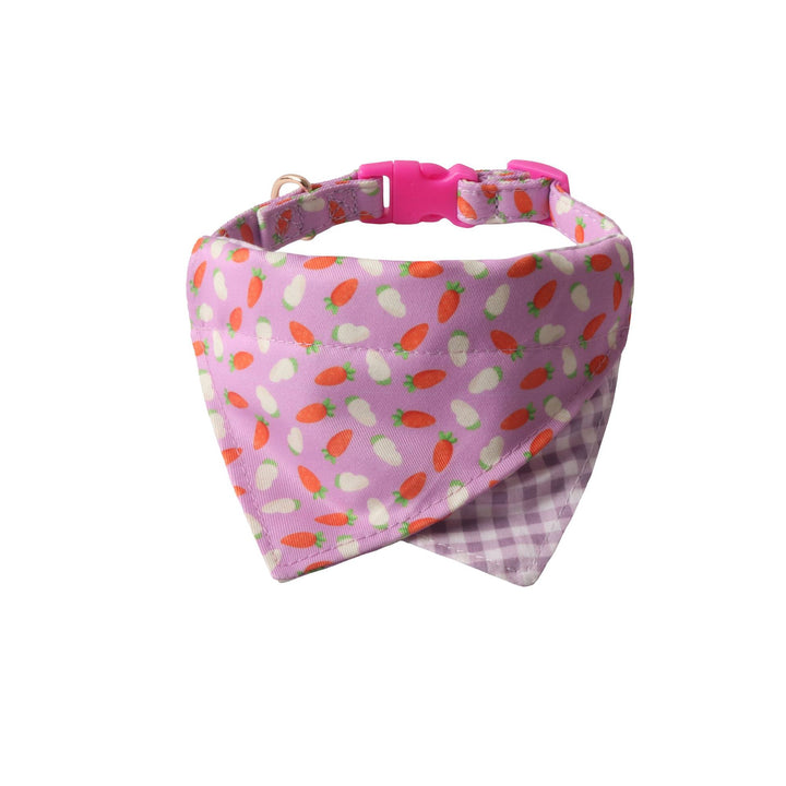 Mushroom Cactus Double Side Triangle Towel Saliva Pet Bib Collar