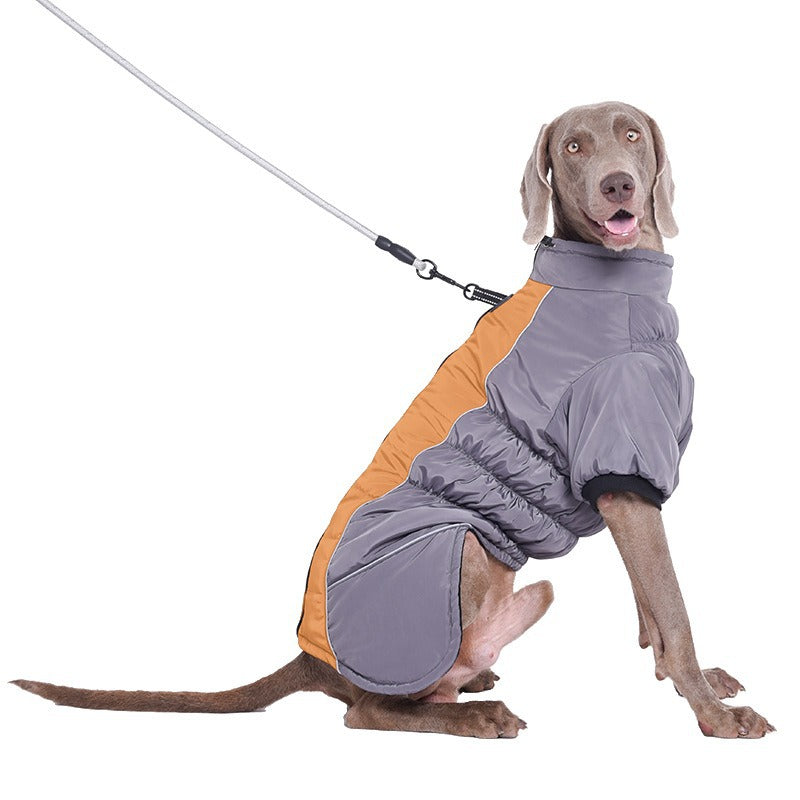 Warm Waterproof Reflective Cotton Jacket Pet Clothing Apparel