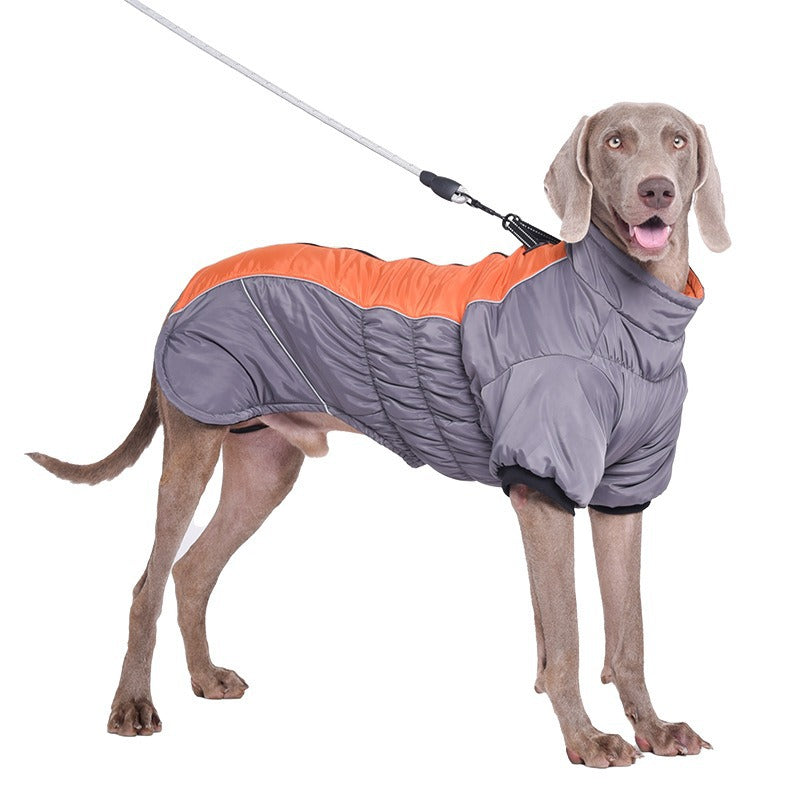 Warm Waterproof Reflective Cotton Jacket Pet Clothing Apparel