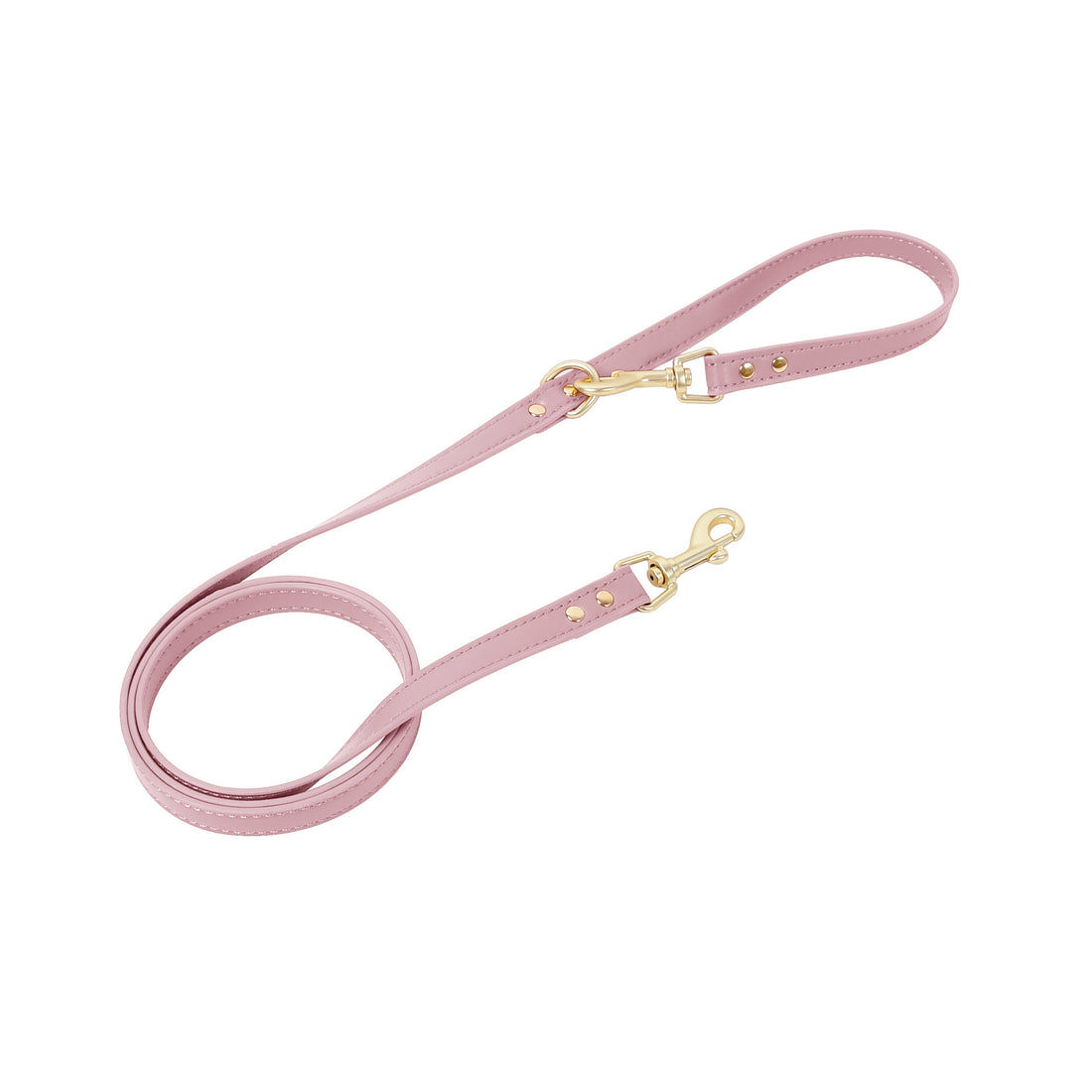 Soft Leather Comfortable No Choking Step-in Pet Harness Leash Set