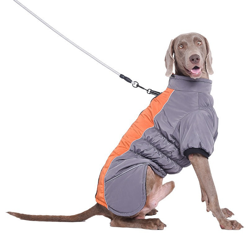 Warm Waterproof Reflective Cotton Jacket Pet Clothing Apparel
