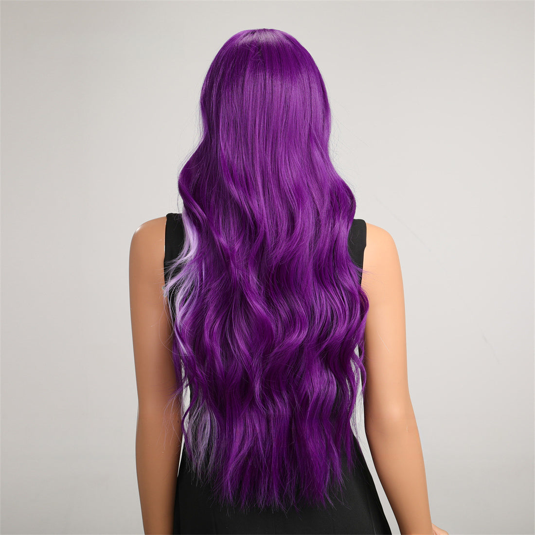 New Highlights Long Curly Hair Fashion Halloween Full Cover Wigs Wholesale