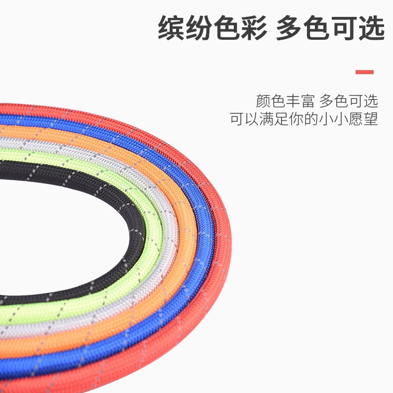 Sponge Handle Reflective Nylon No-Pull Pet Training P-type Leash