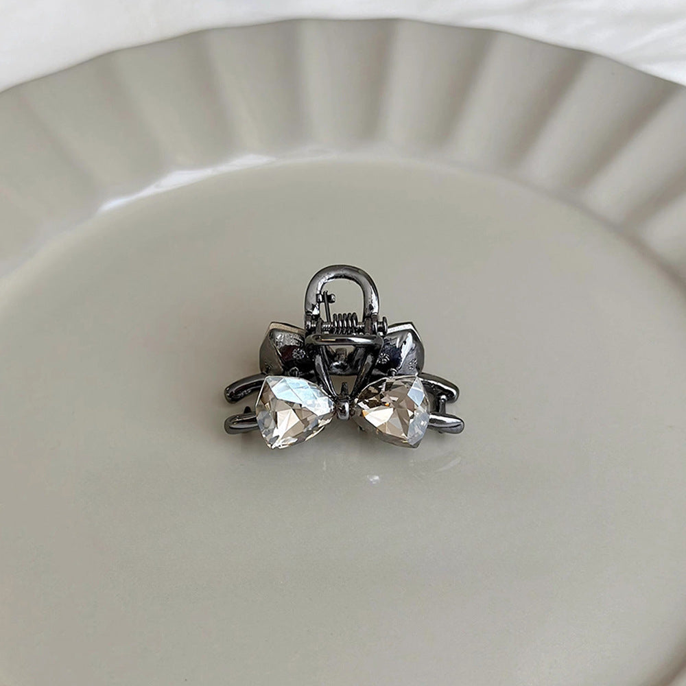Delicate Rhinestone Bow Bangs Clip New Hair Claw Hair Accessories Wholesale