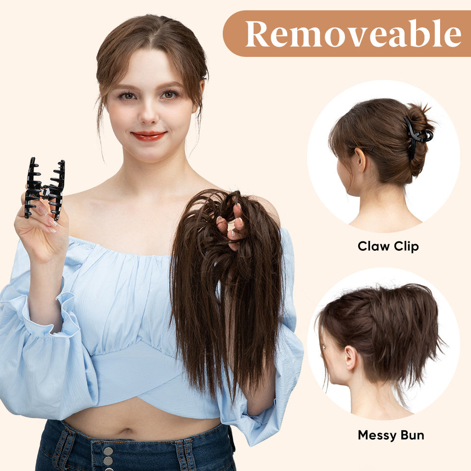 High Temperature Silk Beard Wigs Claw Ponytail Hair Extensions Wholesale