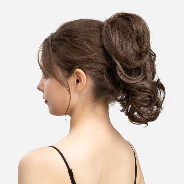 Adjustable Hair Claw Ponytail Wigs Fluffy Curly Hair Extensions Wholesale